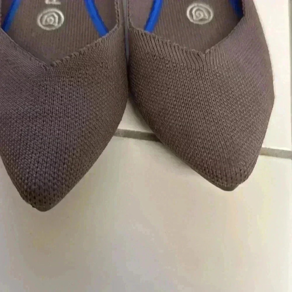 Rothy's Ponts in Mink Purple with Blue Heel Trim Size Women's 6 - Picture 3 of 7